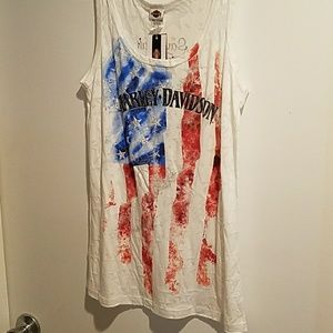 Patriotic women's tank top